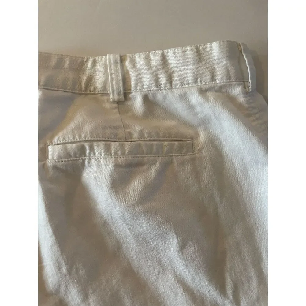 Nike Golf Shorts Mens 38 White Ivory Dri Fit‎ Performance Activewear Golf Shorts